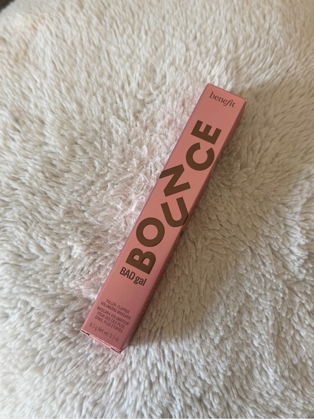 Benefit BADgal BOUNCE Volumizing Mascara in Pink and Gold Packaging